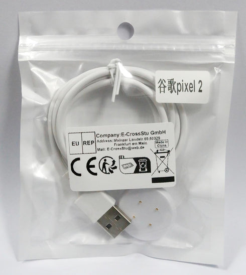 USB Charger for Google Pixel Watch 2 Replacement - 3.3ft Magnetic Wireless Charging Cable Stand