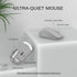 KEQTFT 110 1xUSB Wireless Keyboard and Mouse Combo, Round Quiet Keys, Adjustable Optical Mouse, Share Receiver, Power