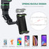 PKYAA 360° Rotating Rearview Mirror Phone Mount Holder for Car, Universal GPS Holder for All Smartphones
