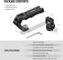 NEEWER CA007 Top Handle + MA006 Monitor Mount Set, Camera Cage Handle with 3/8" ARRI Locating for Field Monitor