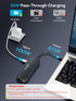ACASIS Monitors,8-in-1 2*HDMI +3 5G USB-A/C+3.5MM Audio+PD100W, USB C Docking Station Dual Laptop Docking Station