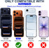 17 (6.3 inch) 9H 2 Pack Blue Light Screen Protector for iPhone Pro Anti Reflective Hardness Shatterproof HD Tempered