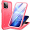 Cozycase Waterproof Case for iPhone 13 Pro, Pink Full Body Dustproof Shockproof Rugged Cover