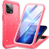 Cozycase Waterproof Case for iPhone 13 Pro, Pink Full Body Dustproof Shockproof Rugged Cover