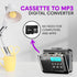 KLIM K7 Cassette Cassette MP3 16GB Tape Player - to Converter - Portable - Built-in Microphone & Speaker - Rechargeable