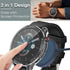 Screen Protector Case for Amazfit GTR 4 Smartwatch, 2-Pack Soft TPU Full Protective Face Cover, Black