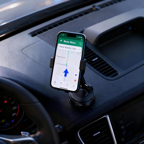 XUDEJUN 360 96LBS Upgraded Vacuum Magnetic Car Phone Holder Reinforced Ultra Suction Cup Phone Mount for MagSafe Cell