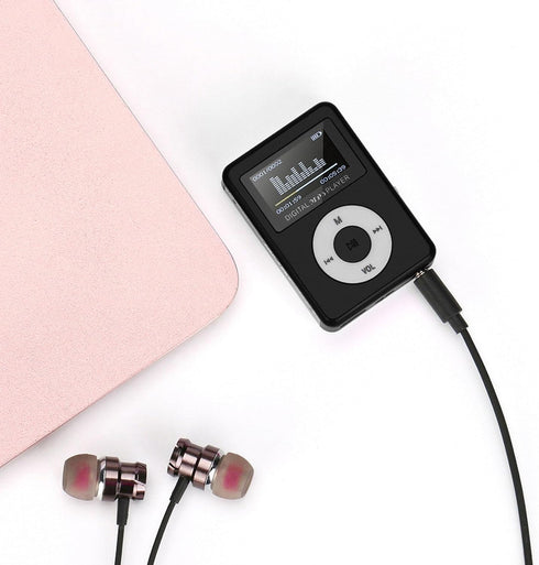 Generic Mp3 Mp3 32gb Commuting Portable Players with USB Cable, Mini Player with Memory SD Card, Digital Music Player