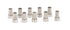 THE CIMPLE CO Coaxial Cable Screw on Connector for RG59 Coaxial Cable, Easy Installation, No Tools Required (Pack of 4).