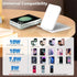 Wireless Charger for Samsung Galaxy Z Flip, Foldable Portable Travel Charging Stand, 15W Fast Charger for Galaxy Z