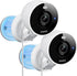 Kiwibit 2K Security Camera Indoor/Outdoor, Magnetic Wired Cameras for Home Security, Pet Camera,