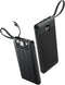 Coowisty Portable Charger with Built-in Cables, Slim 10000mAh Power Bank with USB C,