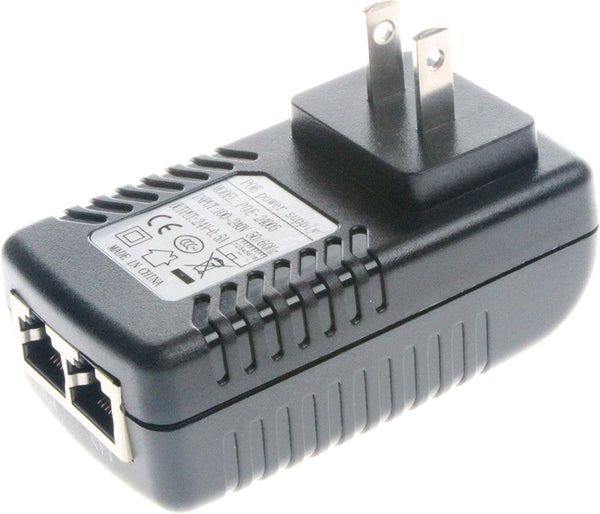 24V 0.5A PoE Injector Power Supply Adapter with Wall Plug, NOYITO IEEE 802.3af Compliant 10 100Mbps for IP Camera Voip
