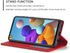 QLTYPRI Samsung Galaxy A13 5G Case, Premium PU Leather Cover with Card Holder, Kickstand, Shockproof Flip Wallet Case,