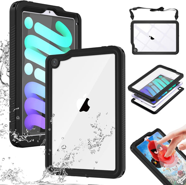 AICase Waterproof, Dustproof, Shockproof Case Cover for iPad Mini 6 2021 (6th Generation) 8.3 Inch with 360 Full-Body