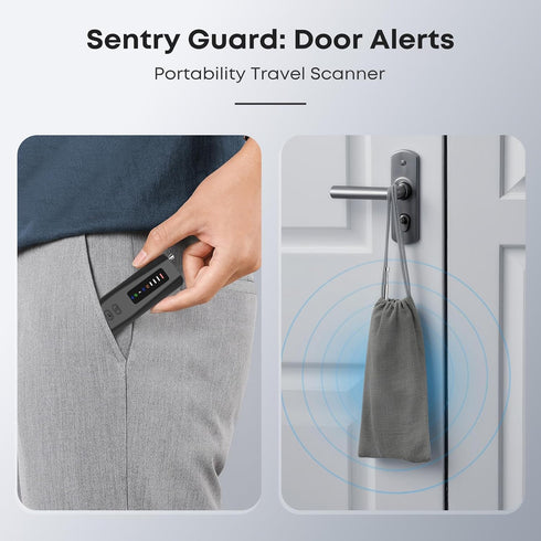 DREAMME 5-in-1 Hidden Camera Detector with Silent Vibration RF Bug Sweeper for GPS Trackers & Wireless Devices