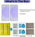 2 Pack Anti-Blue Light Screen Protector for iPhone 14 Pro, 6.1", Matte Tempered Glass, Scratch Resistant,
