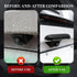 KIFIDAN Silicone Car Backup Camera Rain Shield,Soft Wider Backup Camera Rain Cover for Providing Clear Reversing