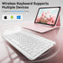 Keyboard Case for iPad 10th Generation 10.9 Inch (2022 Release), Detachable Bluetooth Keyboard & Flip Stand Case