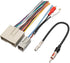RED WOLF Car Radio Wiring Harness W/Anetnna Adapter RCA Input for Ford