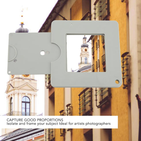 8x10, Portable Drawing View Catcher, ABS Sliding Viewfinder for Sketching and Photography, Ideal for Painting