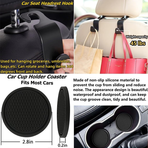 86W Super Fast Car Charger with USB Phone Accessories, Cigarette Lighter Adapter with QC USB-C Type C for 12-24V