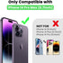 Delidigi for iPhone 14 Pro Max Case Wallet with Card Holder Compatible with Mag-Safe, Flip PU Leather Zipper Pouch Wallet Case for iPhone 14 Pro Max Women, Support Wireless Charging Rose Gold
