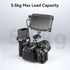 SMALLRIG 1/4 Camera Magic Arm, Flexible Articulating Arm with Screws, Field Monitor Mount with Dual Ballhead, Aluminum