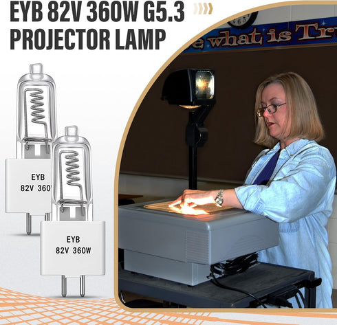 Grinsvalley 4 Pack 82v 360w Bulb Bulb Projector Replacement
