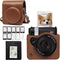 CAIYOULE Camera Case for Fujifilm Instax Mini 99, Instant Camera Bag with Mini Photo Album and Border Sticker