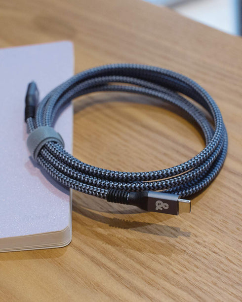 USB C to USB C 3.2 Cable (6.6Ft/100W/20Gbps), Compatible with iPhone 15 Pro Max, MacBook Air Pro