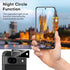 OMOTON 3+2 Pack for Google Pixel 8a: 3 Tempered Glass Screen Protectors & 2 Camera Lens Protectors, 9H Hardness, Case