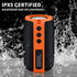 MusiBaby Bluetooth Speaker, Waterproof Wireless Outdoor Portable Speaker with Stereo Sound, Booming Bass, Bluetooth