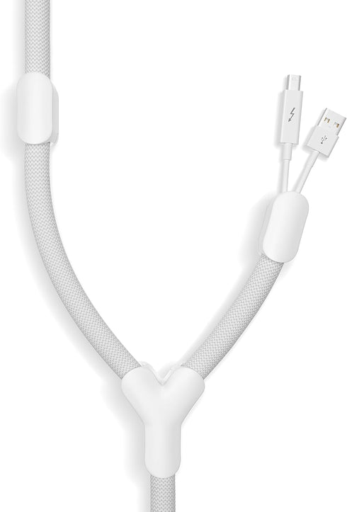 Bluelounge Soba Cable Director, BLUSB-WH, White