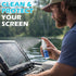 Lumina Garden 3 Sets Ammonia 1.5 oz Sonar GPS Screen Cleaner Kit Free LCD Screen Cleaner with Microfiber Cloth