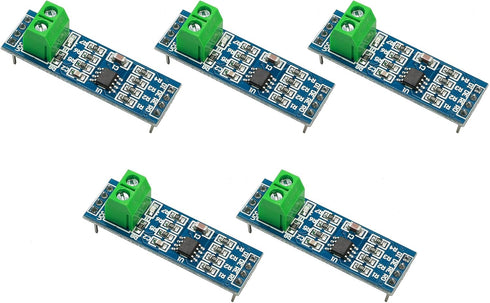 5 PCS RS-485 MAX485 Transceiver Chip Module, TTL to RS-485 Module, SCM Development Board