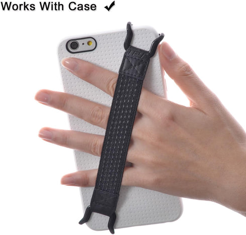 TFY Security Hand Strap Holder for iPhone 16 Pro Max, Galaxy S24, and More