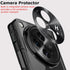 OnePlus Open Clear Case with Hinge Protection, Built-in Screen & Camera Protectors, All-Inclusive Kickstand Cover,