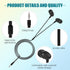Macarrie 20 Pack Kids Earbuds Bulk 3.5mm Wired Earphones without Mic for School, Classroom, Students, Adults Gifts,