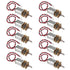 DIANN 10pcs Mini Micro N20 Gear Motor DC 3V-6V Slow Speed Full Metal