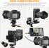 CAMOLO RIG Base,1/4" Foldable DSLR Camera L Bracket,Vertical Horizontal Switching Tripod,Arca-Swiss Srew Hole,Quick