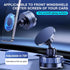 Jxtarar 2025 720 Upgrade Vacuum Magnetic Phone Holder, Retatable Suction Cup Phone Mount, Strong Magnetic Cell Phone