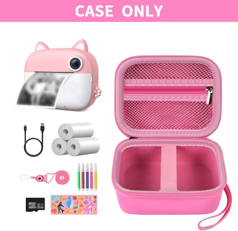 ANKHOH Case for GREENKINDER Kids Camera Instant Print, for MINIBEAR, Gofunly Digital Video Storage Holder