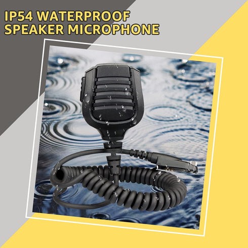 Retevis RT29 Ailunce HD2 Shoulder Speaker Mic - IP54 Waterproof Microphone, Compatible with RT29 RT48 NR30 RB23 Ailunce