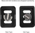 Quick Release Clamp Adapter - Mini Portable Aluminium Alloy Quick Release Plate for TY-C10 T005 / T-025 Ball Head