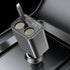 5 in 1 Fast Charging Retractable Car Charger, Cigarette Lighter Splitter with 2.6ft Cord, Dual USB Ports, 2 Sockets