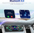Missee MP3/USB/SD/AUX Single DIN Car Stereo with Touchscreen, Bluetooth Audio, Car Radio Receiver, Dual Input, Fast