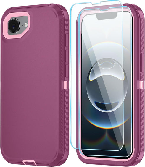 ouyncase Phone Case for iPhone 16e Case & iPhone 17e Case with HD