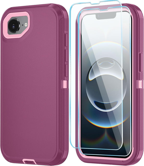 ouyncase Phone Case for iPhone 16e Case & iPhone 17e Case with HD
