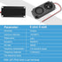 MakerHawk 2pcs Ar duino Speaker 5 Watt 8 Ohm Double Cavity Mini Speaker Full-Range Cavity Advertising Machine Small Speaker 3.3V 5V with JST-PH2.5mm-2 pin Interface